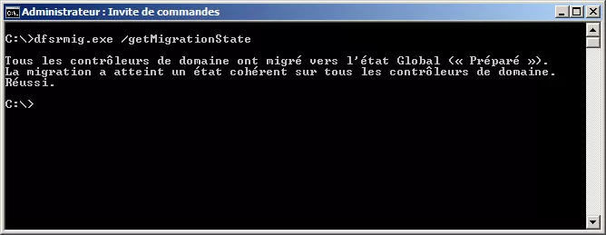 dfsrmig.exe /setGlobalState 1 fini